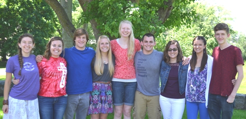 Ministry Summer Service interns preparing for their summer adventures at orientation in May. Photo by Cheryl Brumbaugh-Cayford