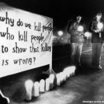 Why do we kill people who kill people to show that killing is wrong?