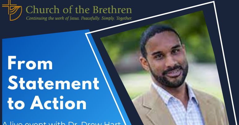 From Statement to Action: A live event with Dr. Drew Hart